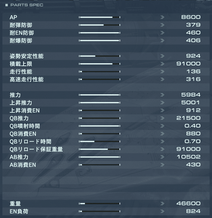 VE-42Bの性能詳細