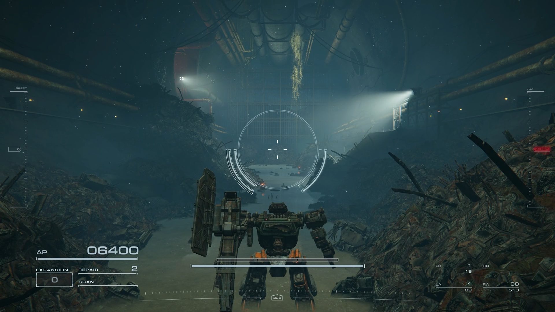 強制的に旧型機体での操作になる