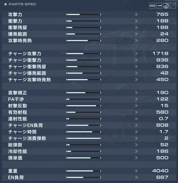 IA-C01W6:NB-REDSHIFTの性能詳細