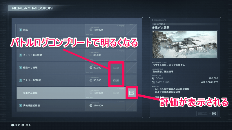 リプレイミッション