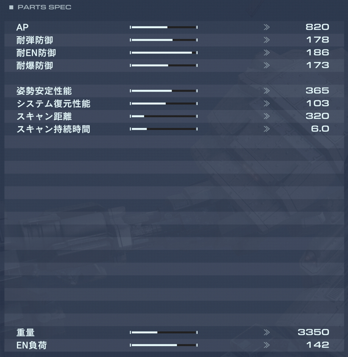 20-081 MIND ALPHAの性能詳細