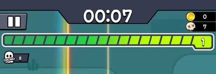 経験値メーターは共有される