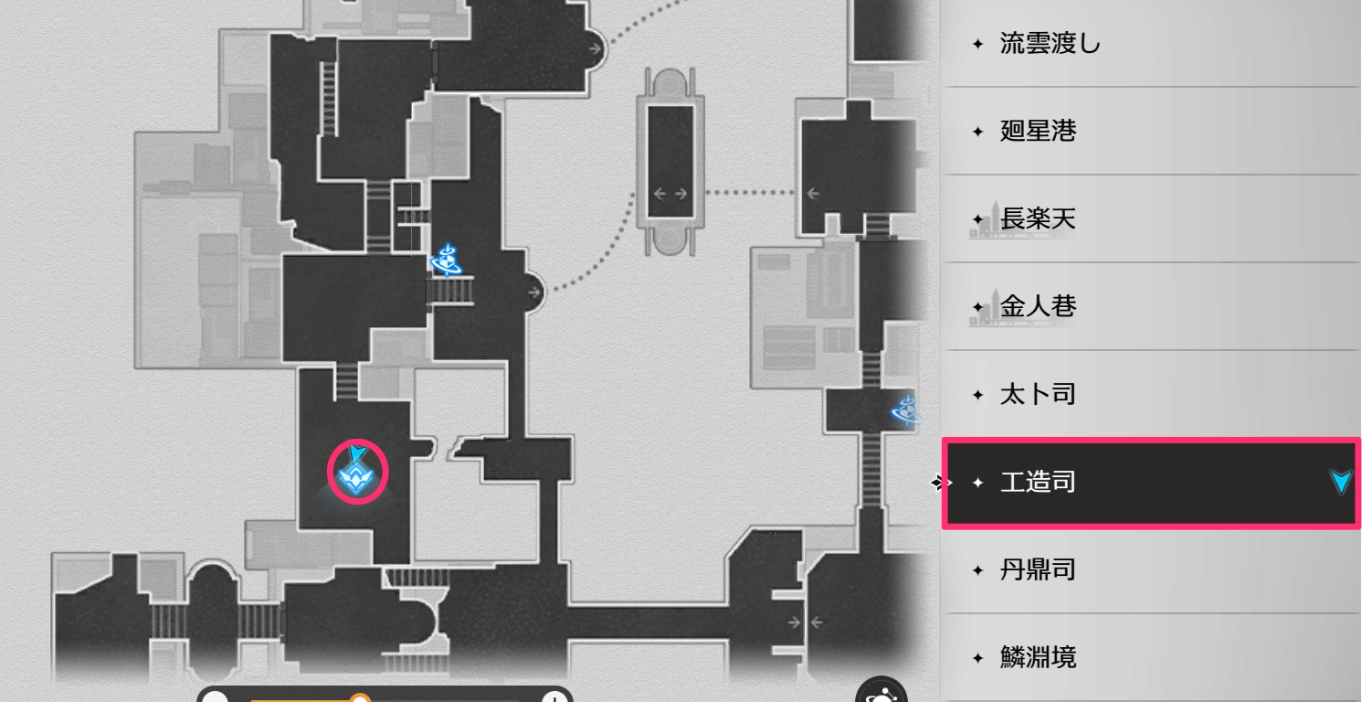 傀儡の形の場所