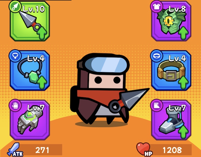 進化・装備強化