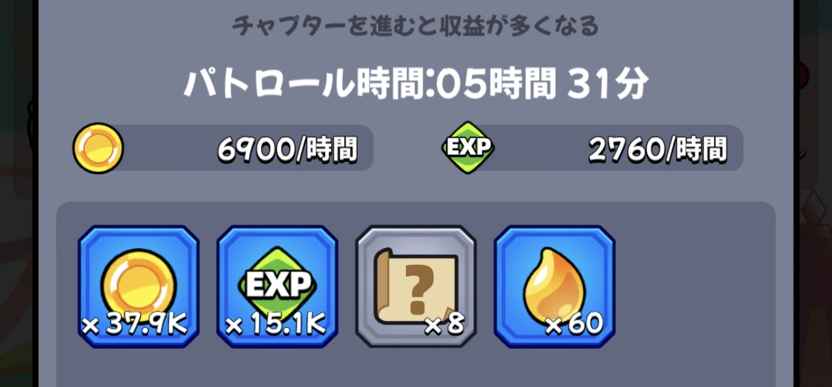 パトロール収益