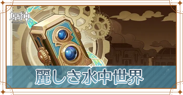 光影研学・麗しき水中世界