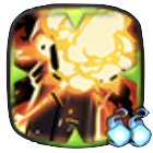 連続爆破の画像