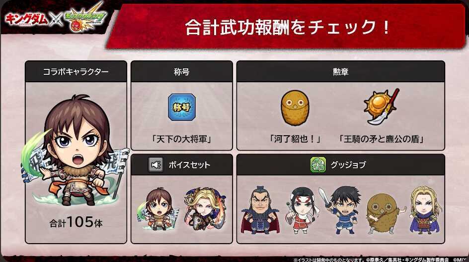 函谷関攻防戦の武功報酬②