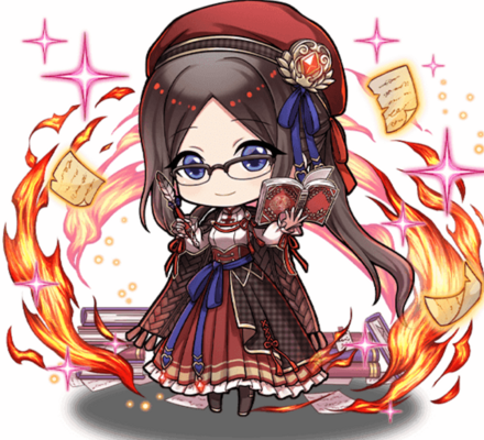 聰明淑智 賈詡の覚醒前イラスト