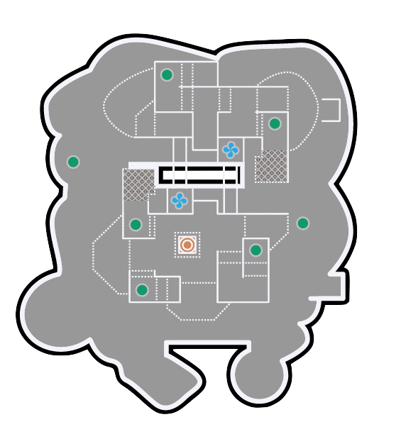 トキシラズいぶし工房通常時マップ