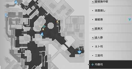 蜃気楼の隠影の場所マップ