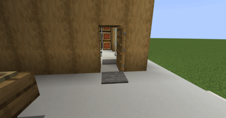 1階の入り口を作る