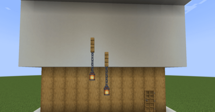 ランタンを吊り下げる