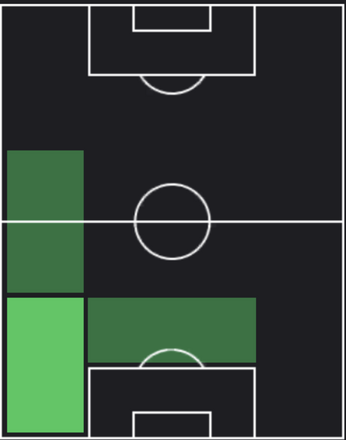 HPニコラス・タグリアフィコ(メッシパック)の適性ポジション