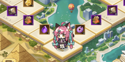 「ルネサンスの時間旅行」サイコロ