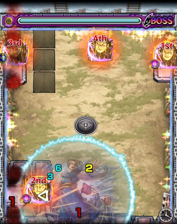 李牧　ボス1 クロスドクロ発動後