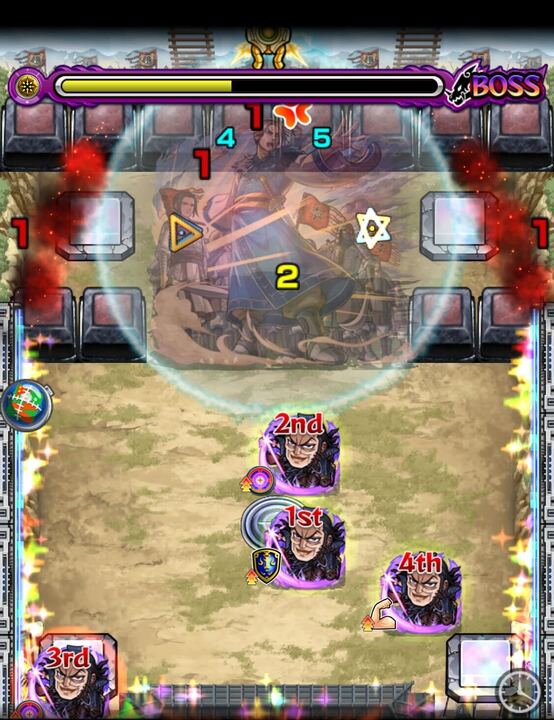 李牧　ボス3　クロスドクロ発動後