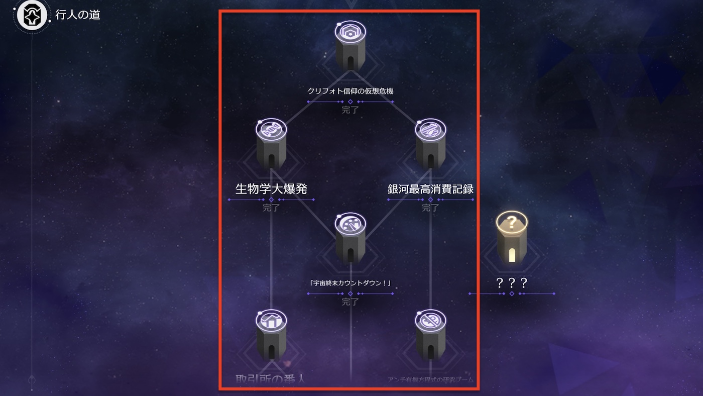 行人の道の通常ミッション