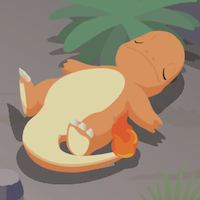 ヒトカゲの星3寝顔画像