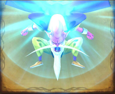 デスタムーアの攻撃モーション