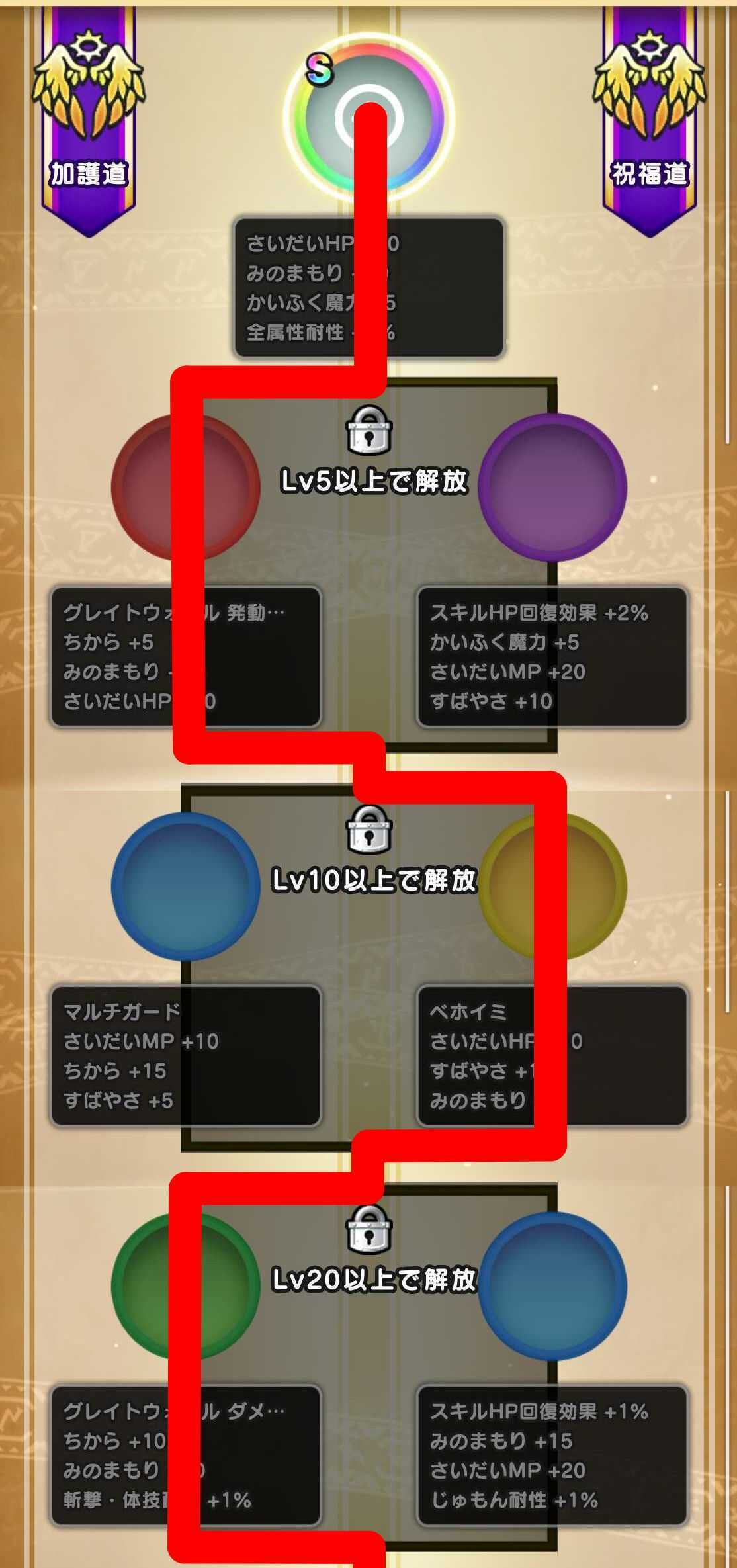 守護天使こころ道おすすめルート1