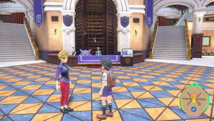 ブライア先生に話しかける