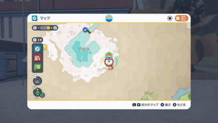 鬼面衆コテツの場所マップ