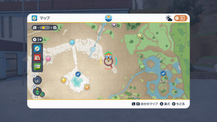 鬼面衆ムネチカの場所マップ