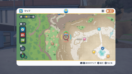 鬼面衆クニツナの場所マップ