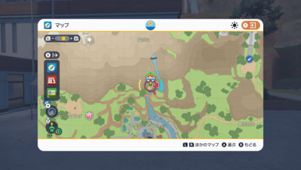 鬼面衆ライキリの場所マップ