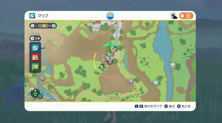 マップ場所