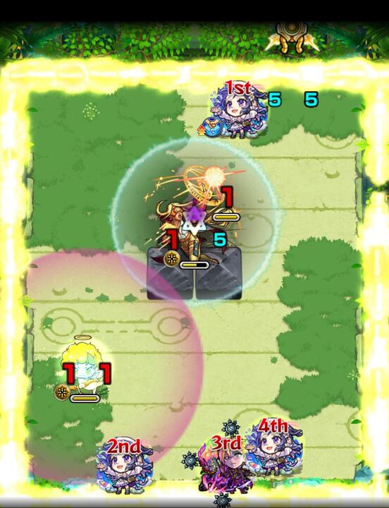 ステージ1　クロスドクロ発動後