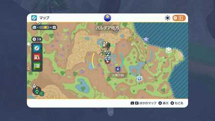 みだれづきの滝マップ画像