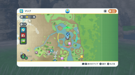 ハセベのいるマップ画像