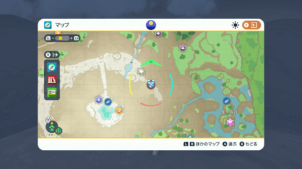 ムネチカのいるマップ画像