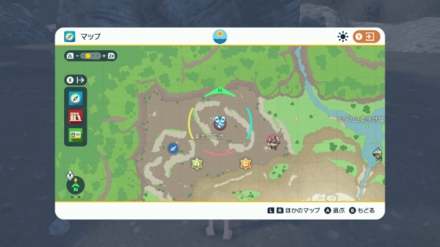 カネミツのいるマップ画像