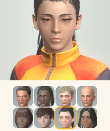 キャラクター作成完了まで進める