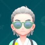 クラウンパントサングラス（グリーン×グリーン）画像