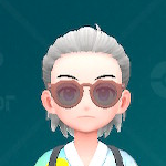 クラウンパントサングラス（ピンク×ブラウン）画像