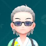 アンダーブローサングラス（ブラック×ブルー）画像