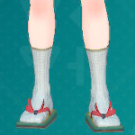 てあみのくつした（ベージュ）画像