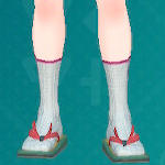 てあみのくつした（ピンク）画像