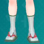 てあみのくつした（グリーン）画像