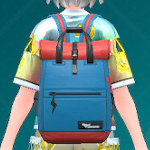 2WAYナイロンリュック（ブルー）画像