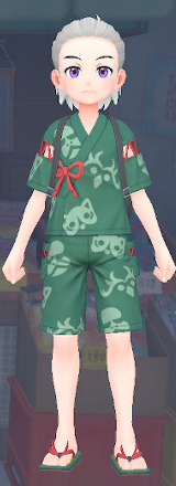 おまつりじんべい（うぐいす）画像