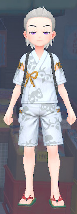 おまつりじんべい（しらうめねず）画像