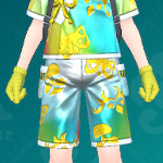 てあみのてぶくろ（イエロー）画像