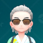 ブローサングラス（ブラック×ライトブラウン）画像