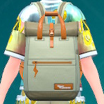 2WAYナイロンリュック（ベージュ）画像