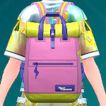 2WAYナイロンリュック（ピンク）画像